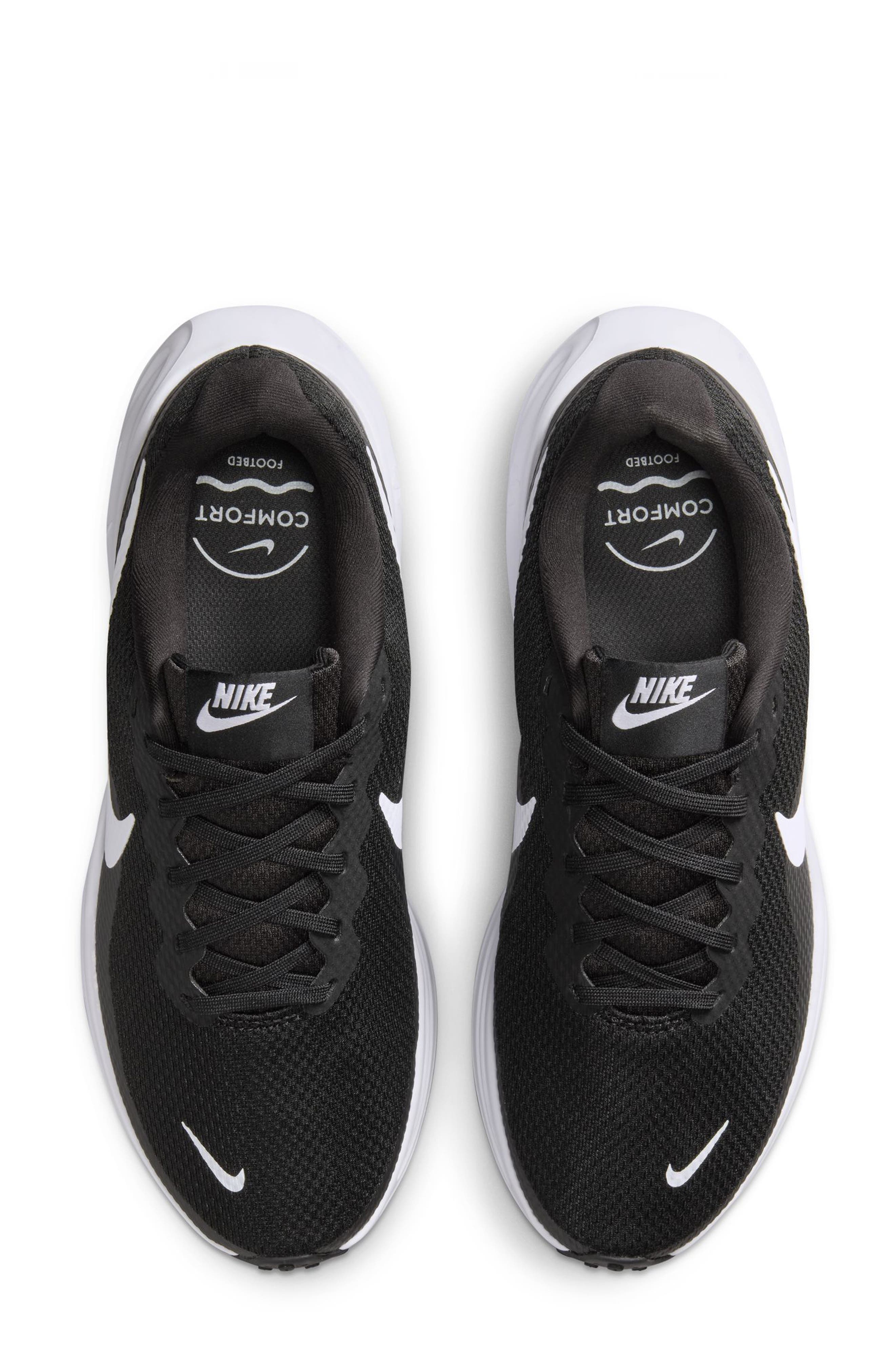 Nike Revolution 8 Running Shoe, Alternate, color, Black/ White/ Black