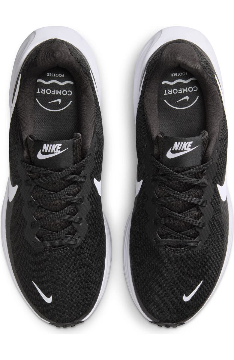 Nike Revolution 8 Running Shoe, Alternate, color, Black/ White/ Black