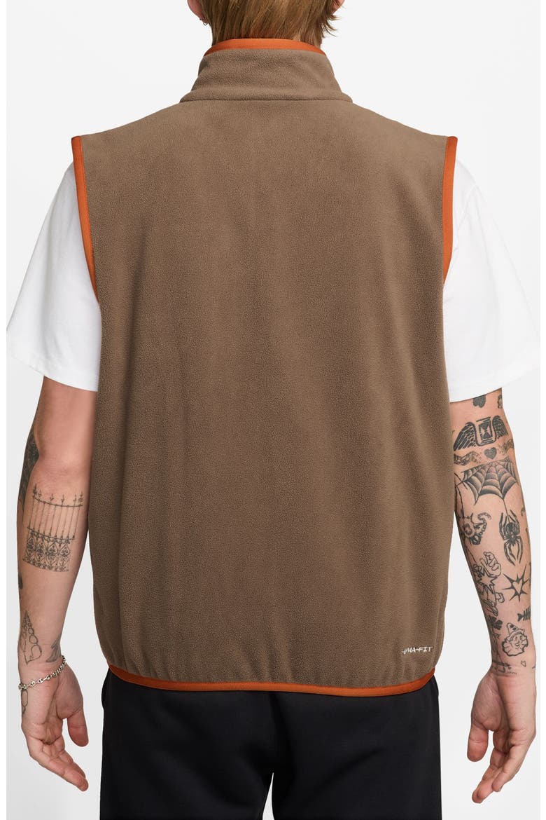 Sportswear Club Winterized Vest, Alternate, color, MOSSWOOD BROWN