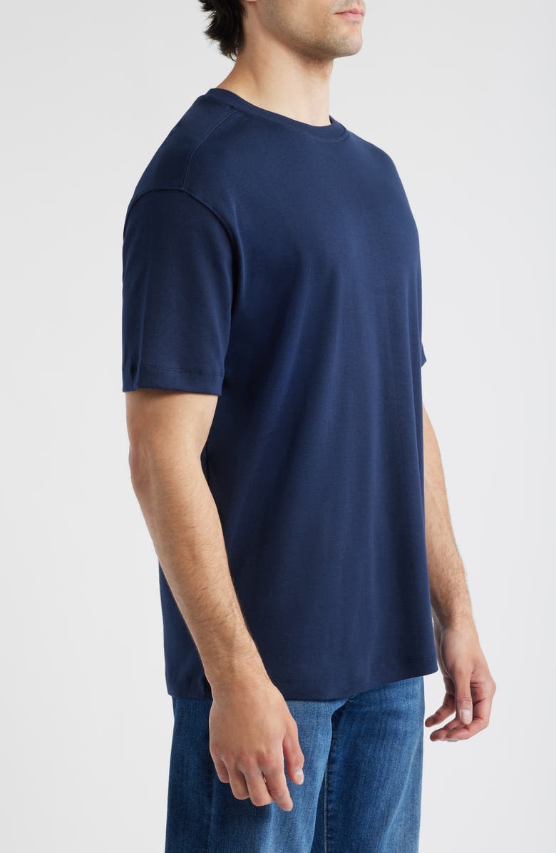 Mavi Jeans Relaxed Crewneck T-Shirt, Alternate, color, Black Iris