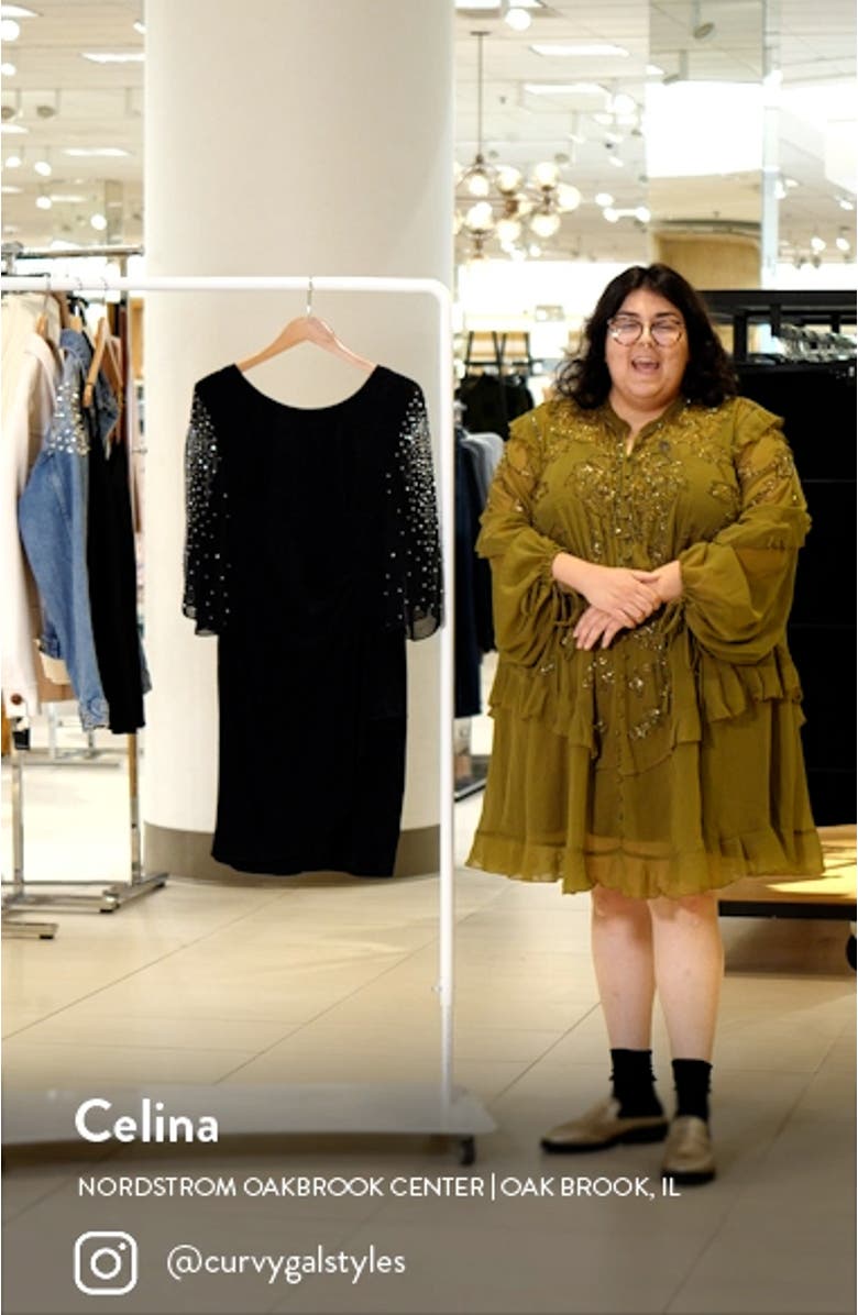 Beaded Sheath Dress, sales video thumbnail