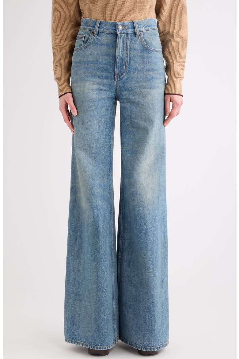 High Waist Flare Jeans, Main, color, PACIFIC COAST