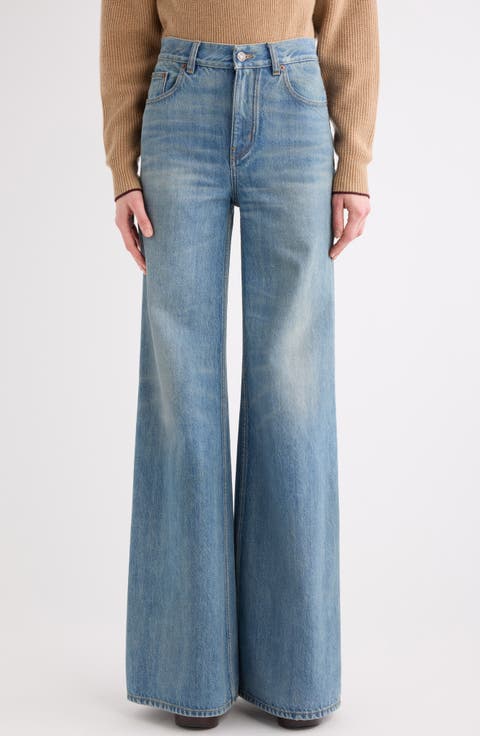 High Waist Flare Jeans