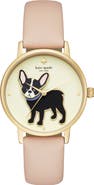Kate Spade New York grand metro antoine leather strap watch, 38mm