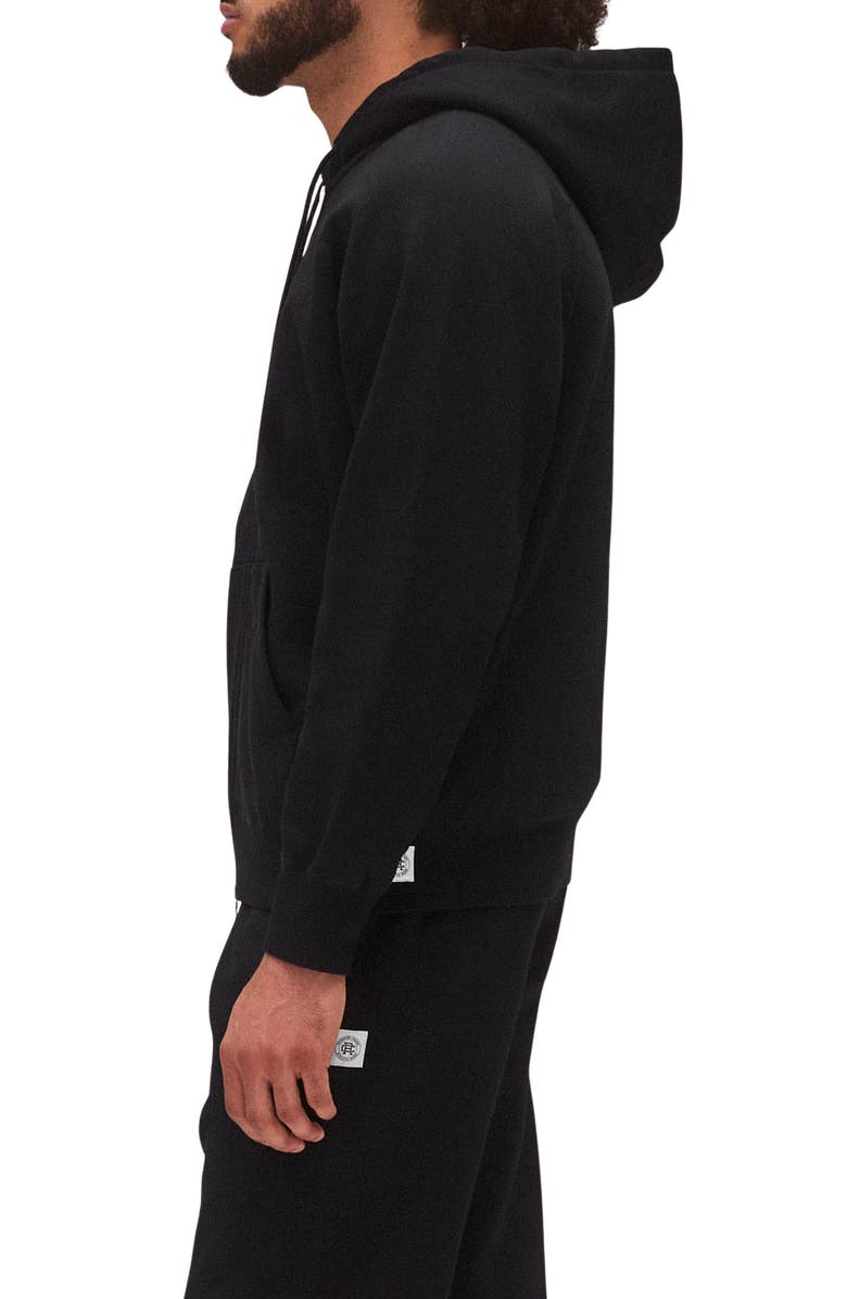 Reigning Champ Midweight Fleece Zip Hoodie, Alternate, color,