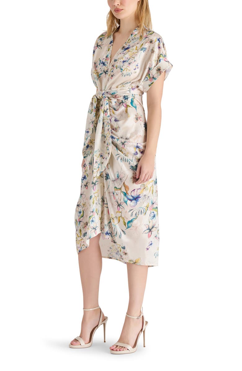 Steve Madden Tony Tie Waist Dress, Alternate, color,