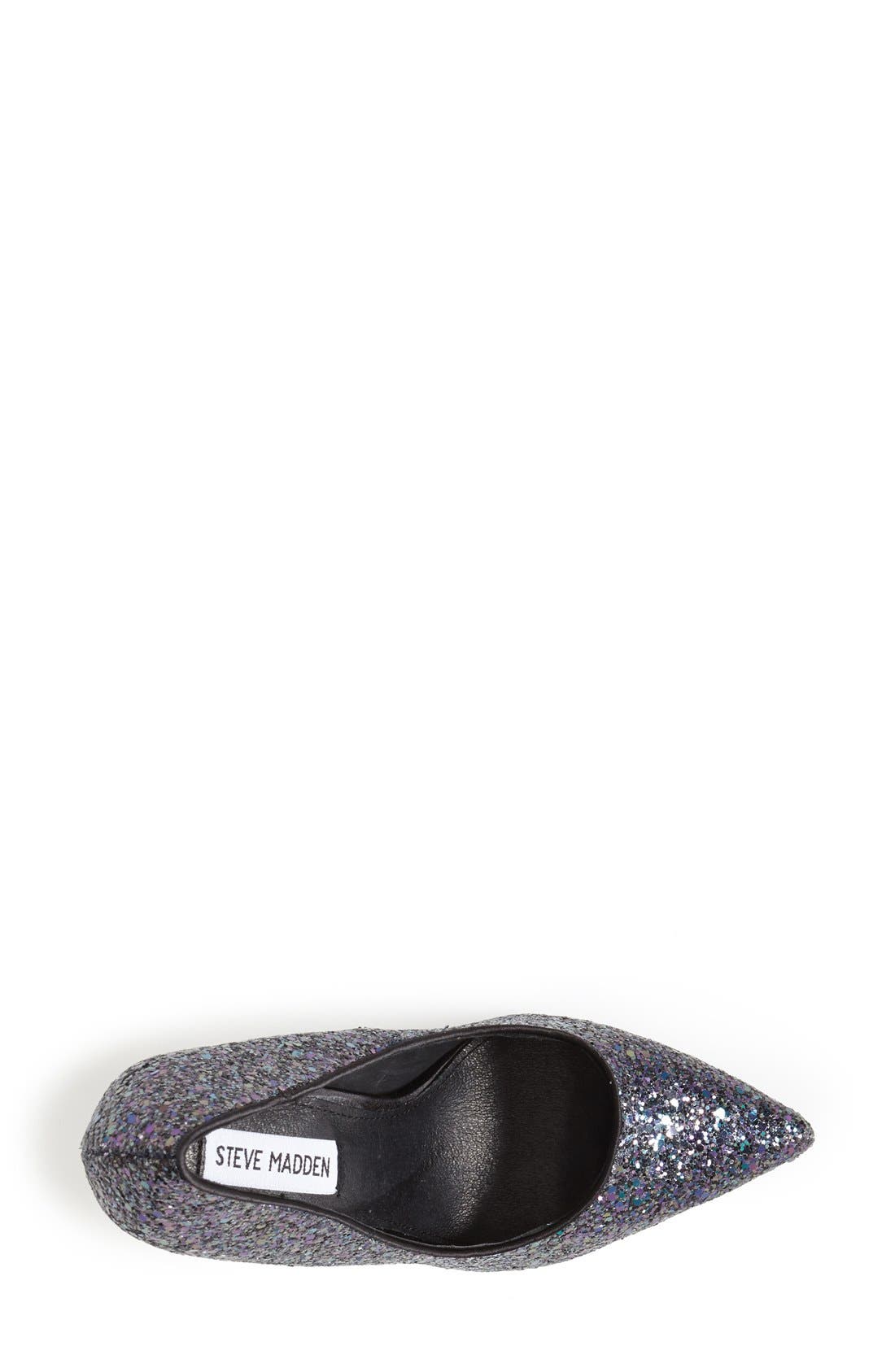 Steve Madden 'Atlantyc' Glitter Pump, Alternate, color, 