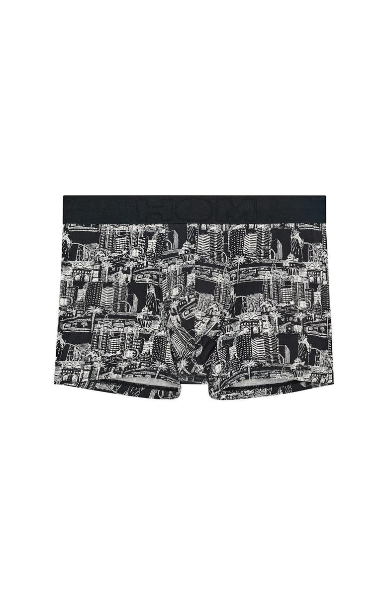 HOM Vegas Boxer Briefs, Main, color, Black Print