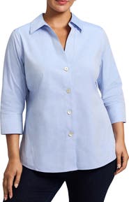 Foxcroft Paityn Non-Iron Button-Up Shirt