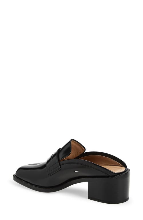 Maison Margiela Tabi City Loafer Mule Woman Black In Black