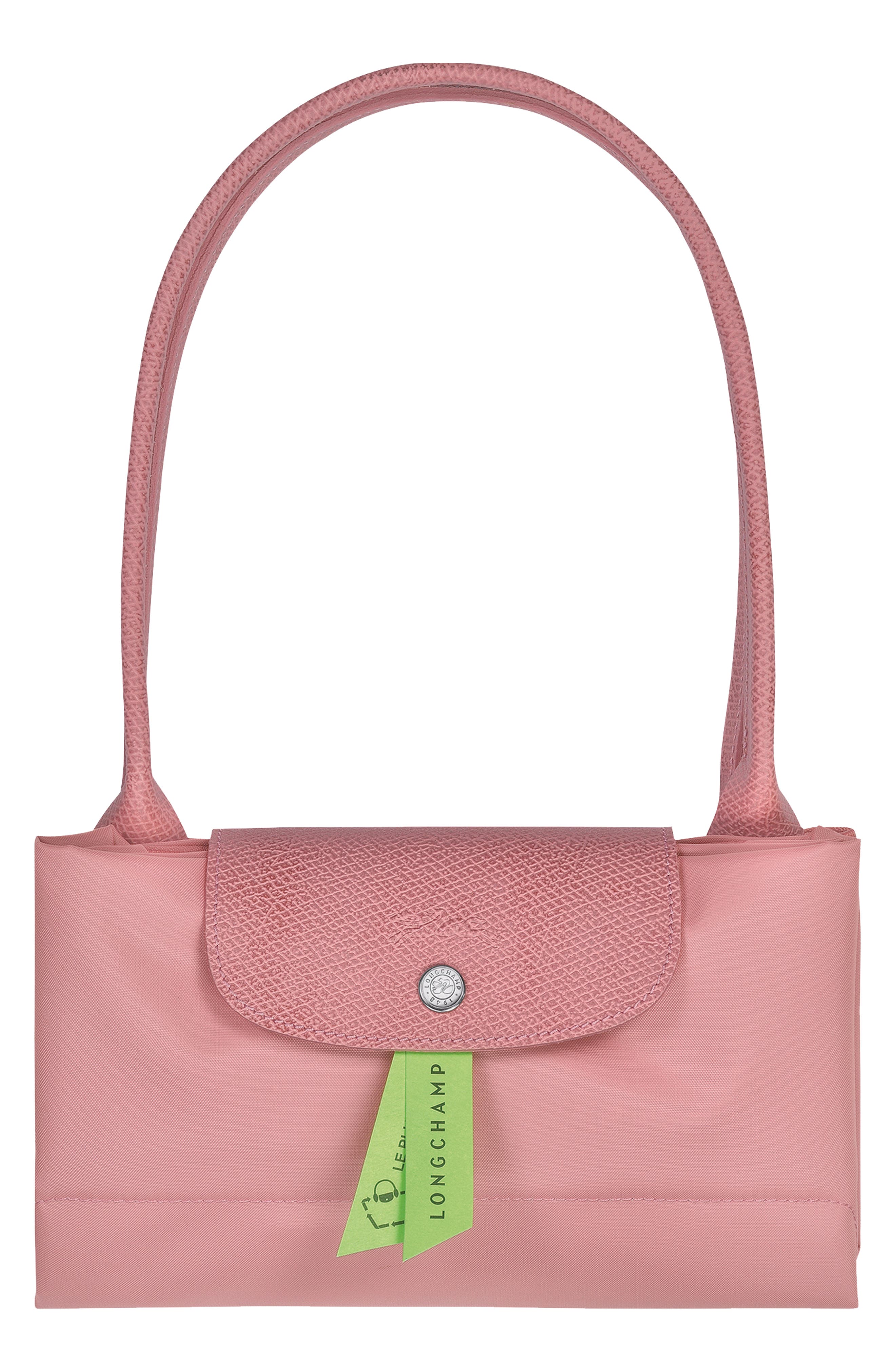 Longchamp Le Pliage Green Recycled Nylon Large Shoulder Tote, Alternate, color, 
