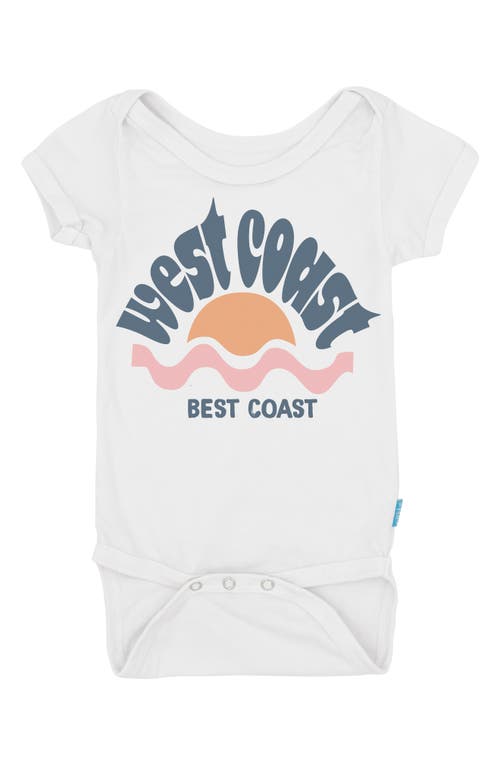 Feather 4 Arrow West Coast Best Coast Romper in White 