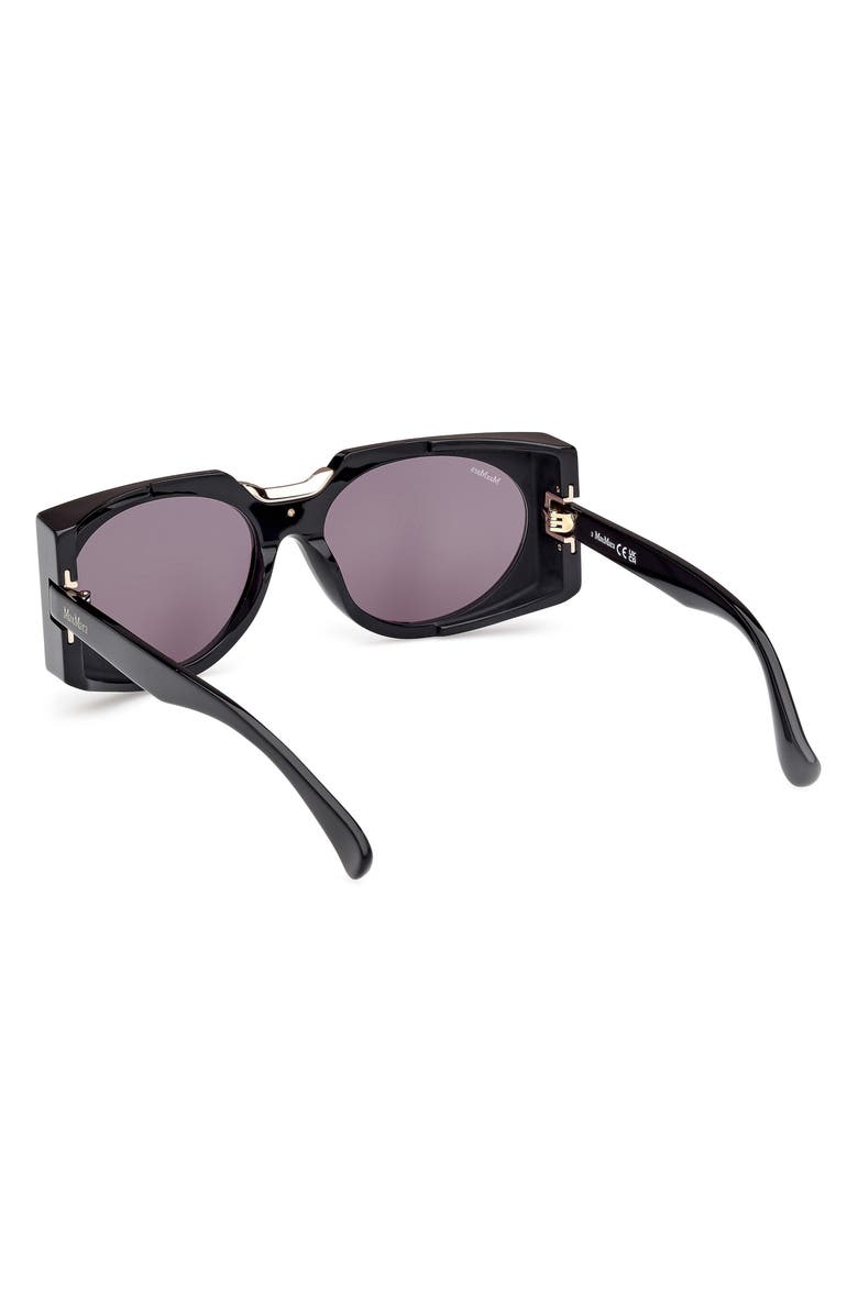 Max Mara 59mm Round Sunglasses, Alternate, color,