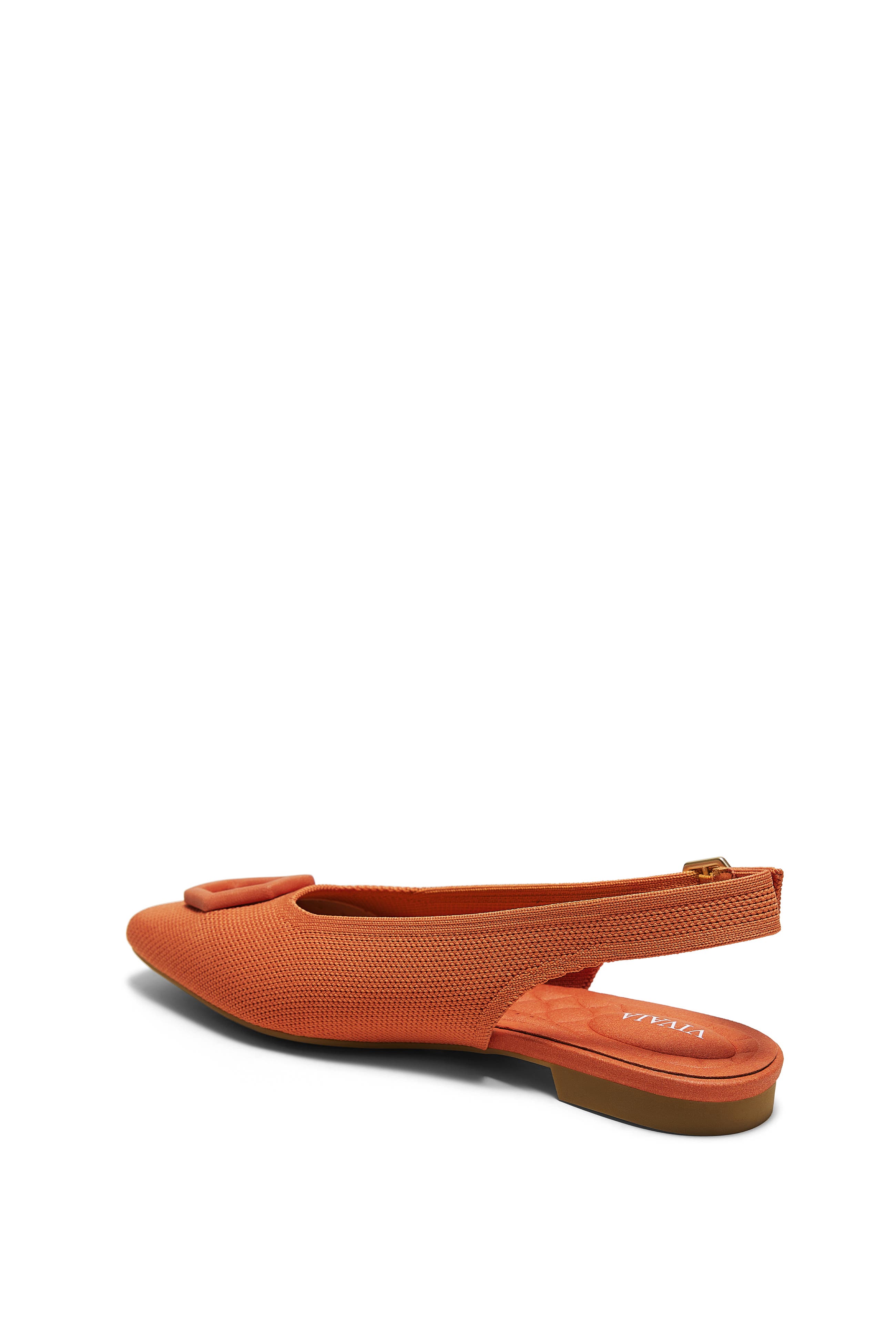 Kalina Mini Square-Toe Slingback Sandals, Alternate, color, APRICOT
