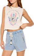 Spiritual Gangster Soul Guide Graphic Crop Tank