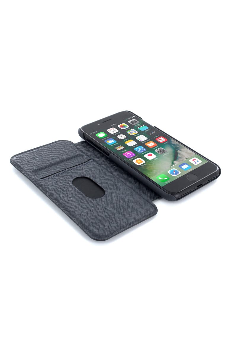Ted Baker London iPhone 6/6s/7/8 & 6/6s/7/8 Plus Card Slot Folio Case, Alternate, color, 