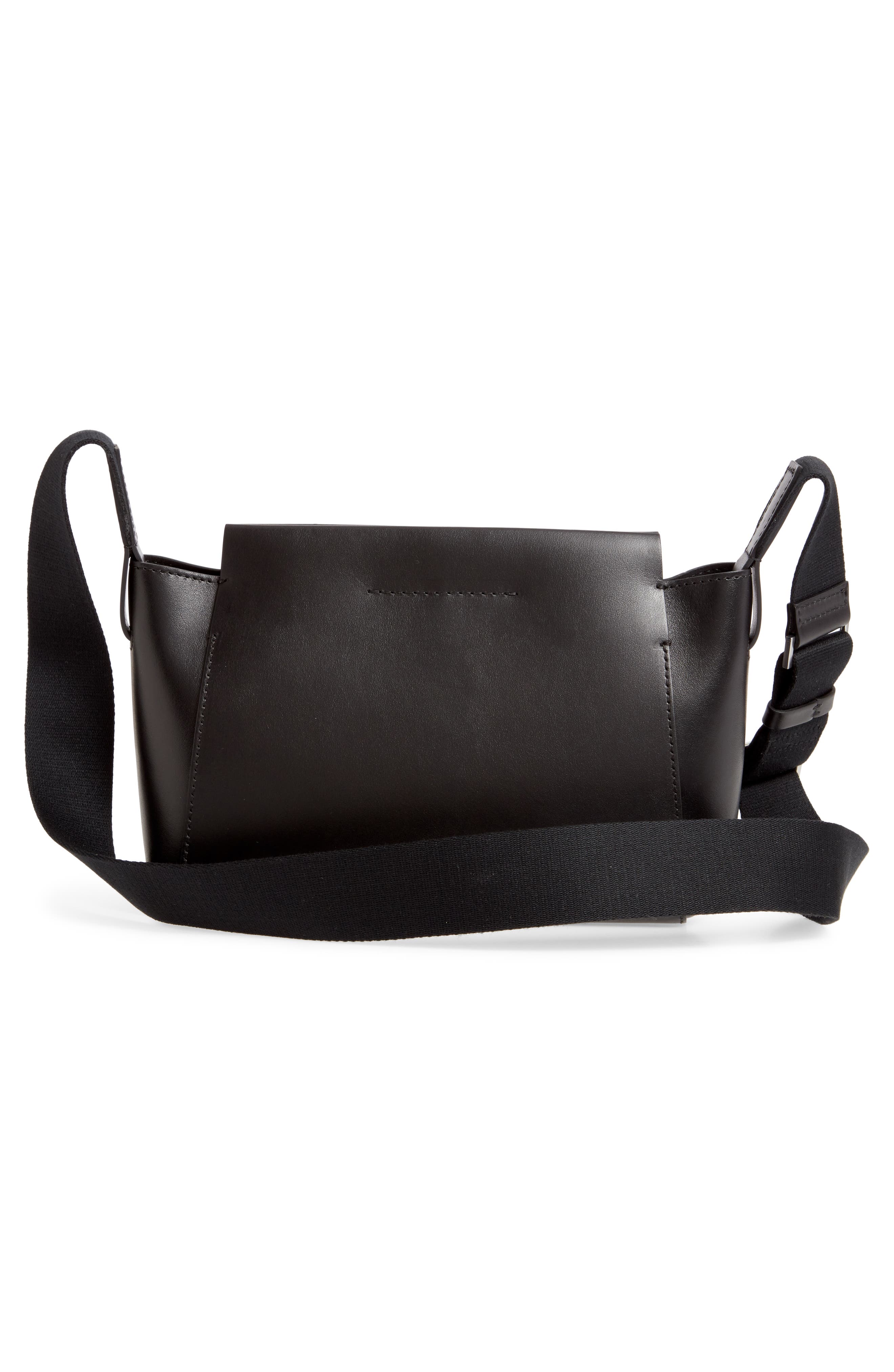 Everlane Mini The Form Leather Crossbody Bag, Alternate, color, 