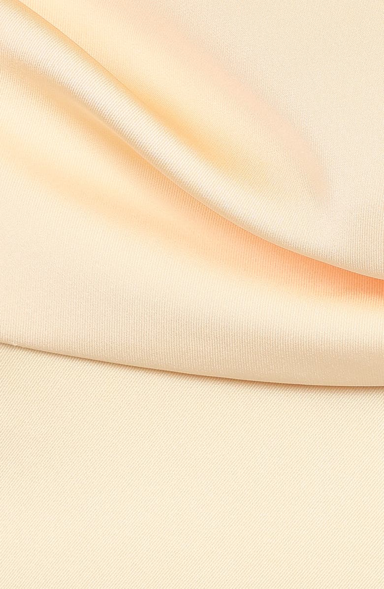 Petal & Pup Marylin Cold Shoulder Crop Top & Maxi Skirt, Alternate, color, Butter Yellow