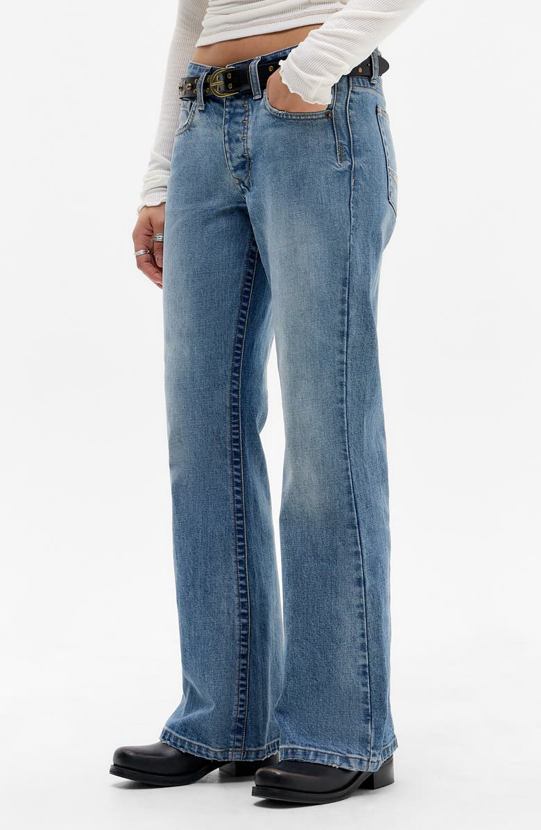 BDG Urban Outfitters Teo Relaxed Bootcut Jeans, Alternate, color, Light Vintage