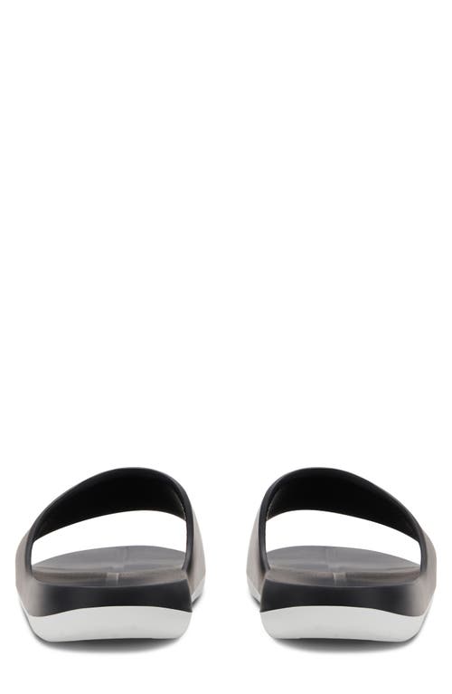 Greats Quincy Slide Sandal In Black Eva