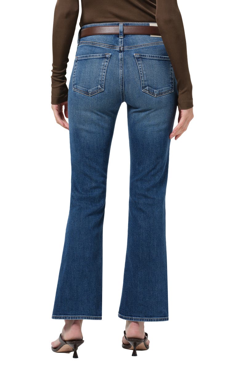 Citizens of Humanity Goldie Mid Rise Kick Flare Jeans, Alternate, color, Allister Medium Indigo