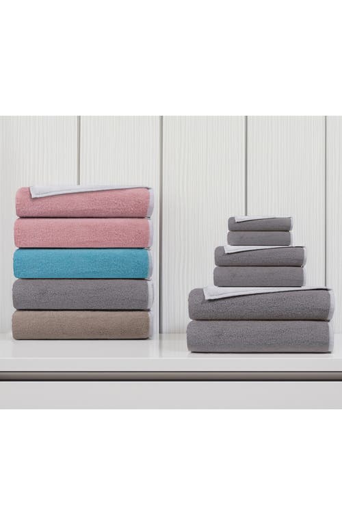 Brooks Brothers Double Face 6-piece Turkish Cotton Towels Set In White Beige