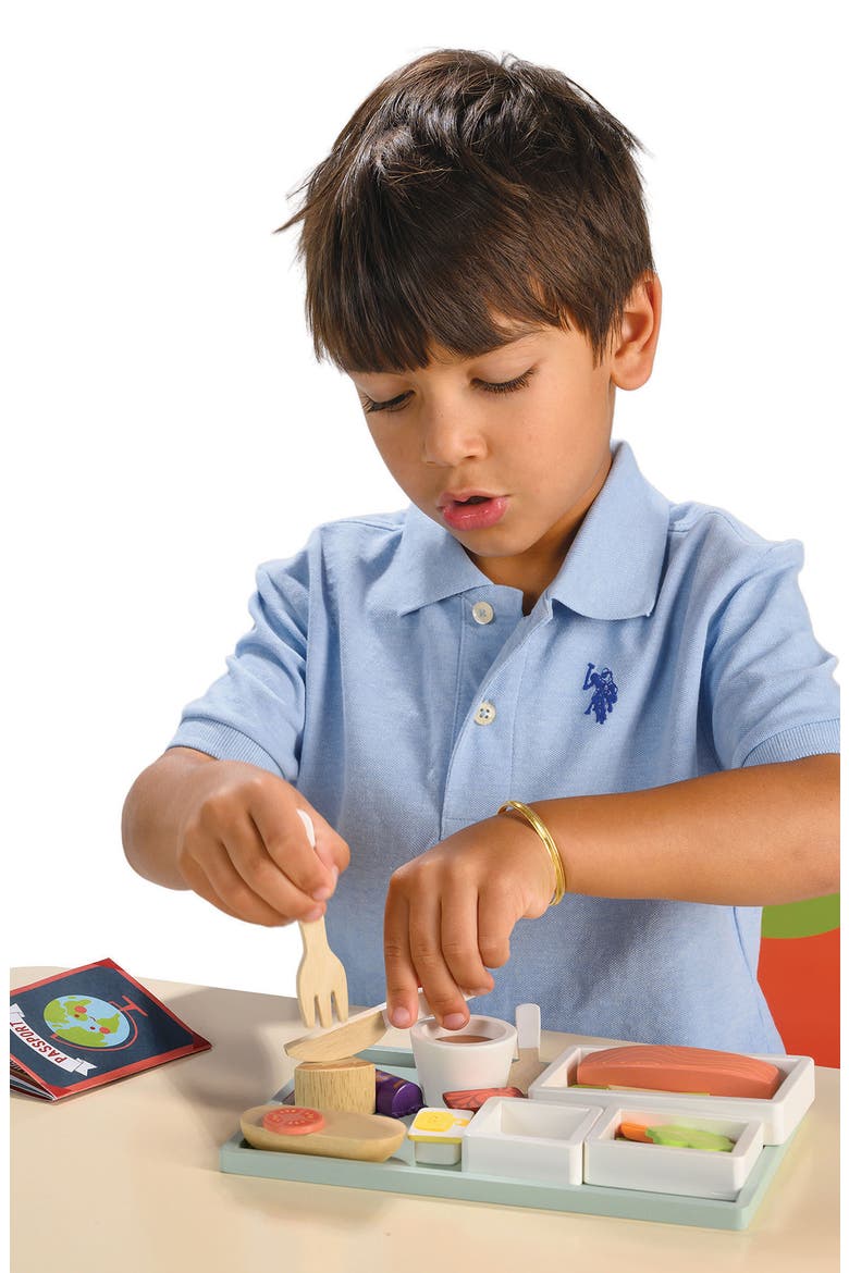 Airline Meal Tray Play Set, Alternate, color, BLUE MULTI
