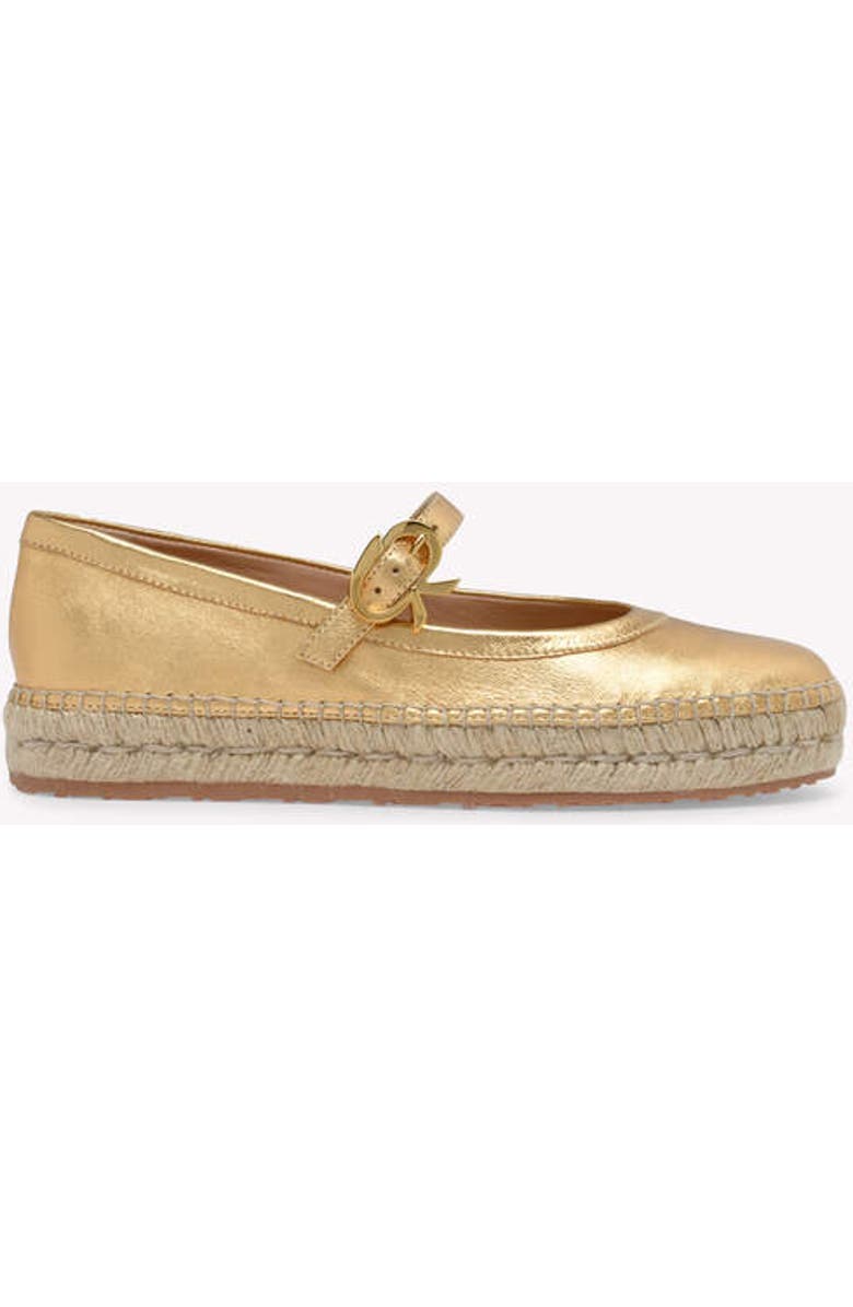 Gianvito Rossi Elda Sandals, Main, color, Metallic Gold