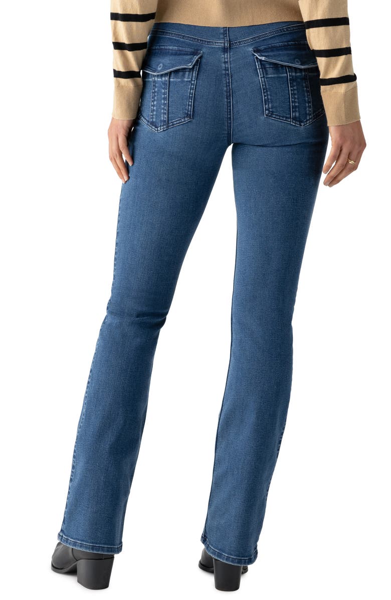 Sanctuary Sculpted Hayden Stretch Bootcut Jeans, Alternate, color, Lucky Stre