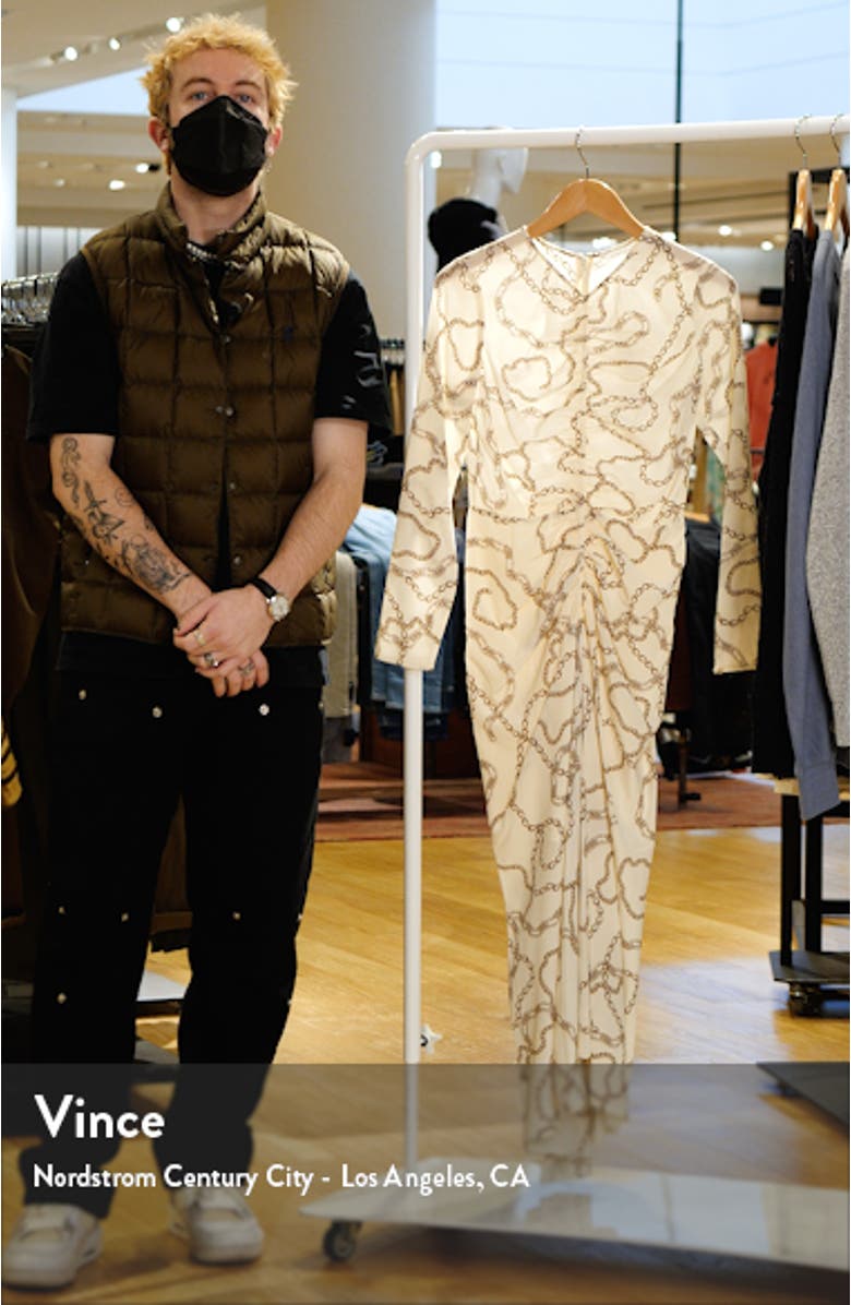 Kersey Silk Blend Dress, sales video thumbnail