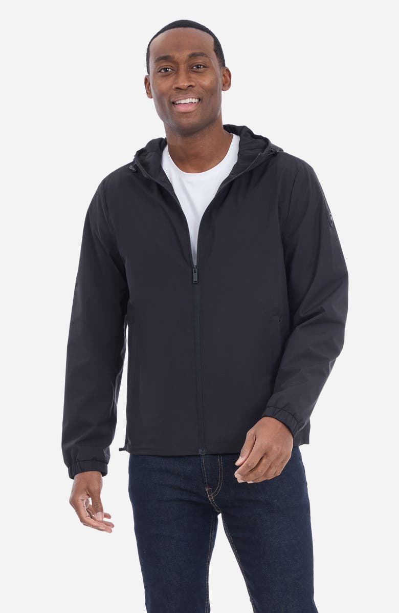 Michael Kors Chari Hooded Rain Jacket, Alternate, color,