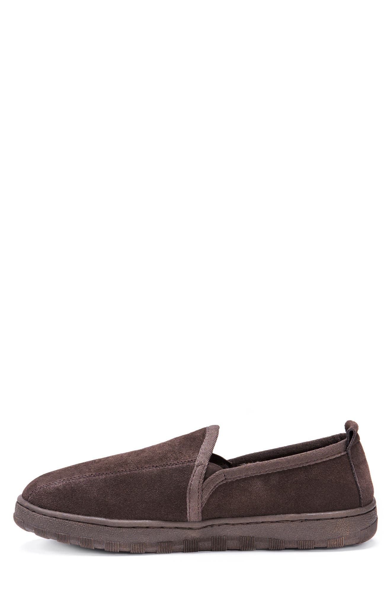 MUK LUKS Eric Printed Faux Fur Lined Loafer Slipper, Alternate, color, 