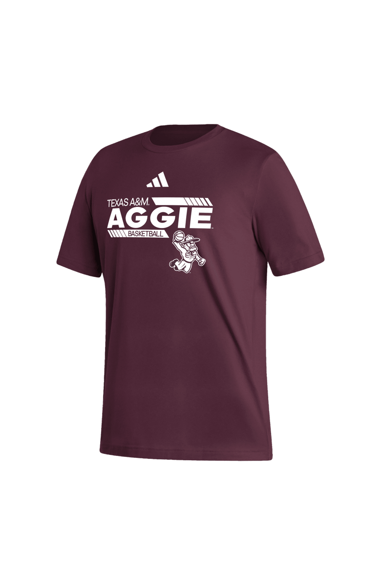 adidas Men's adidas  Maroon Texas A&M Aggies Ol' Sarge Basketball T-Shirt, Alternate, color, Maroon
