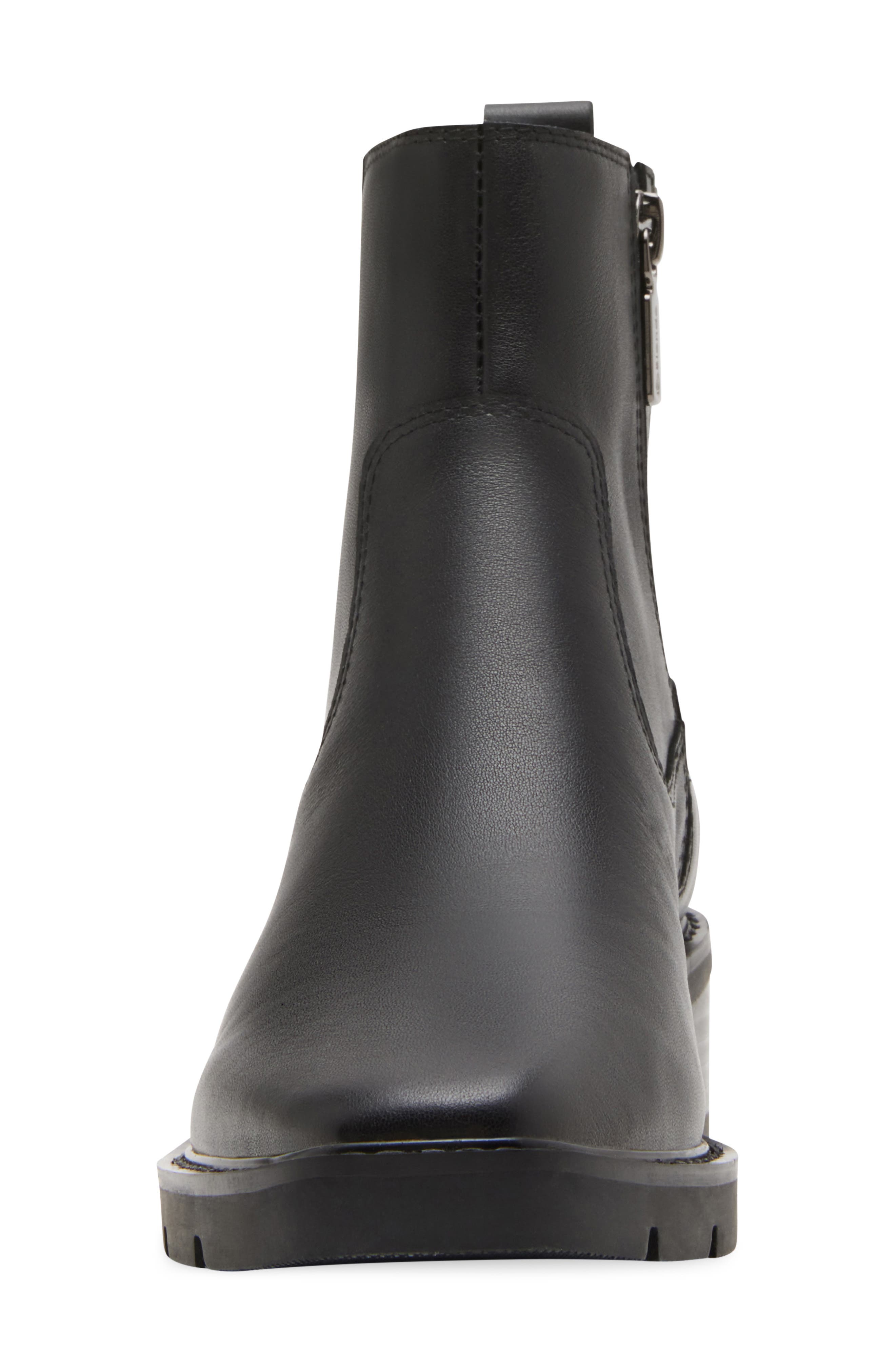 Henry Waterproof Leather Chelsea Boot, Alternate, color, BLACK LEATHER
