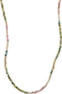 MADE BY MARY Tourmaline Beaded Necklace