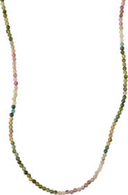 MADE BY MARY Tourmaline Beaded Necklace