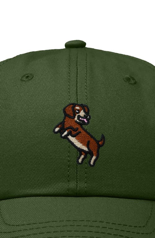 DALIX DALIX DACHSHUND EMBROIDERED DAD CAP
