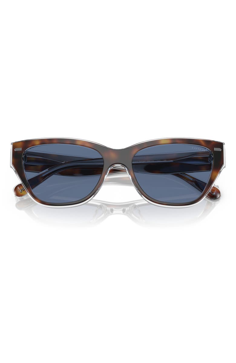 COACH 56mm Cat Eye Sunglasses, Alternate, color,