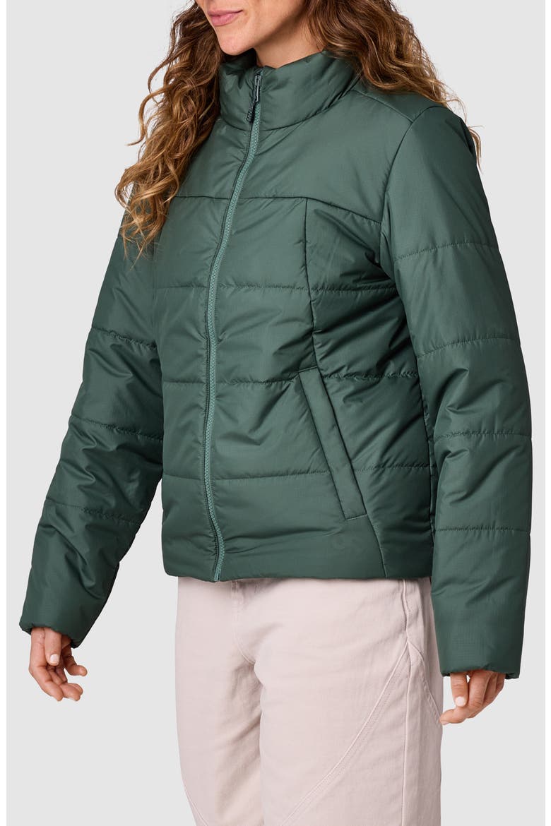 Vaya Ecoloft Water Resistant Jacket, Alternate, color, MALACHITE