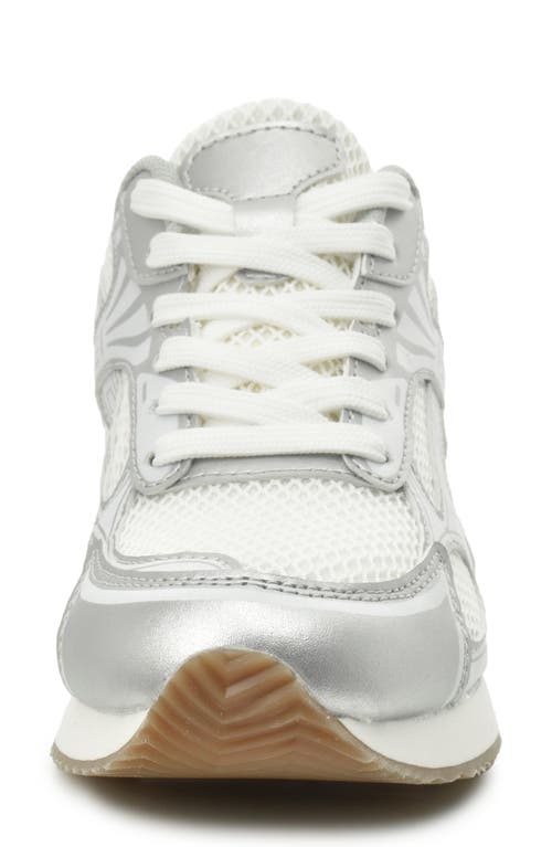 NICOLE MILLER NICOLE MILLER METALLIC MESH SNEAKER