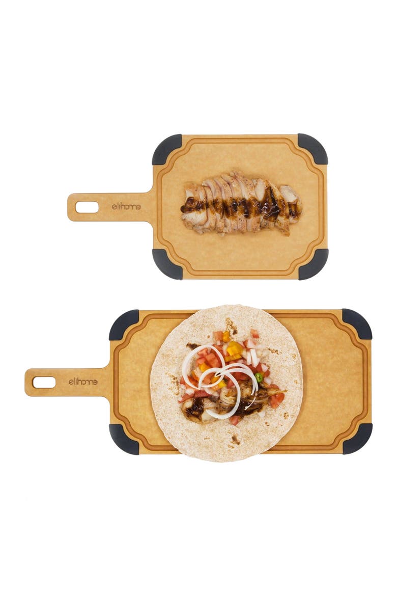 Paddle Series Cutting & Serving Board 2-in-1 Set, Alternate, color, No Color