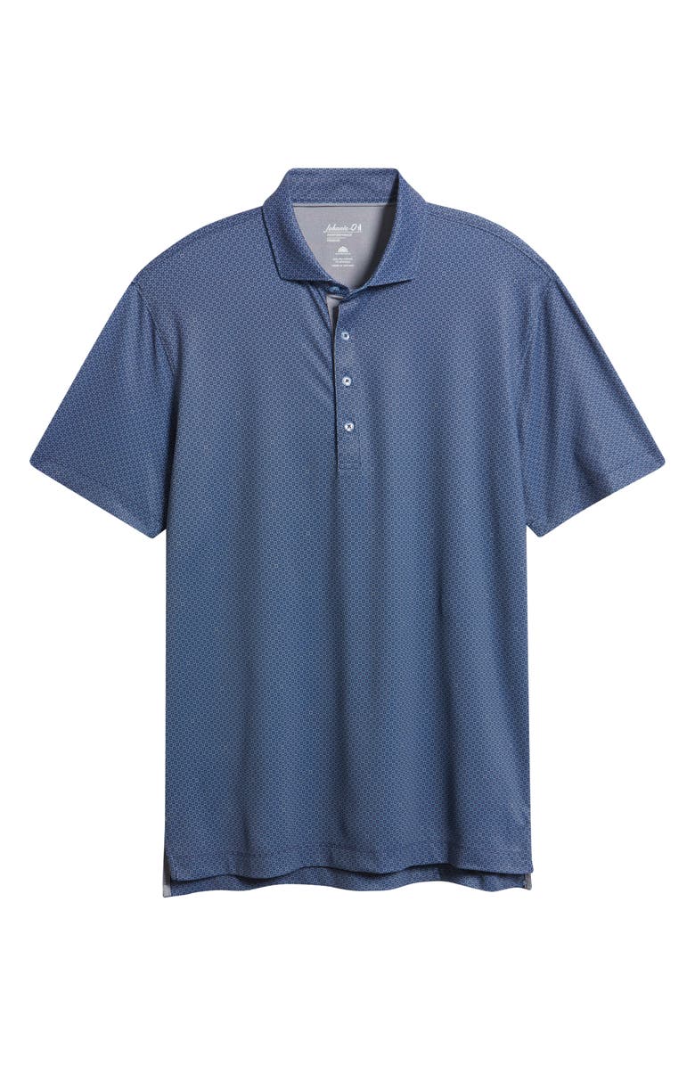 johnnie-O Parson Performance Jersey Polo, Alternate, color, Navy