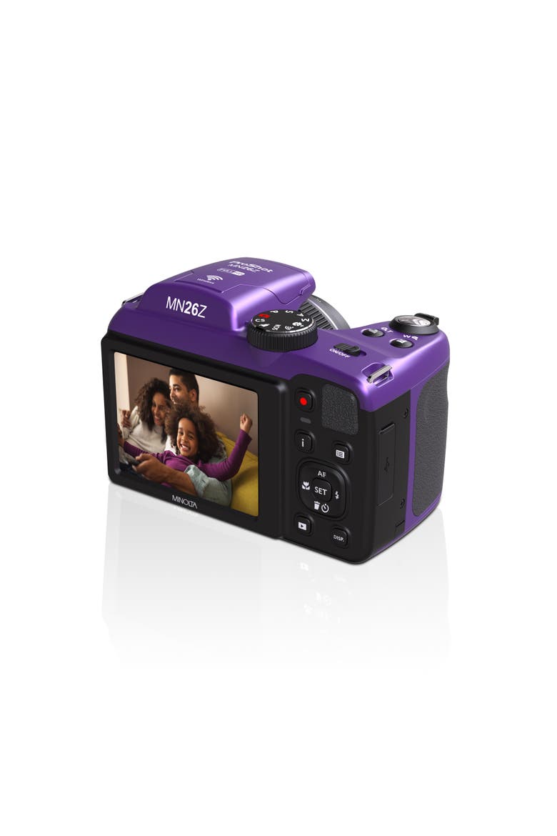 26x Optical Zoom WiFi Bridge Camera, Alternate, color, Purple