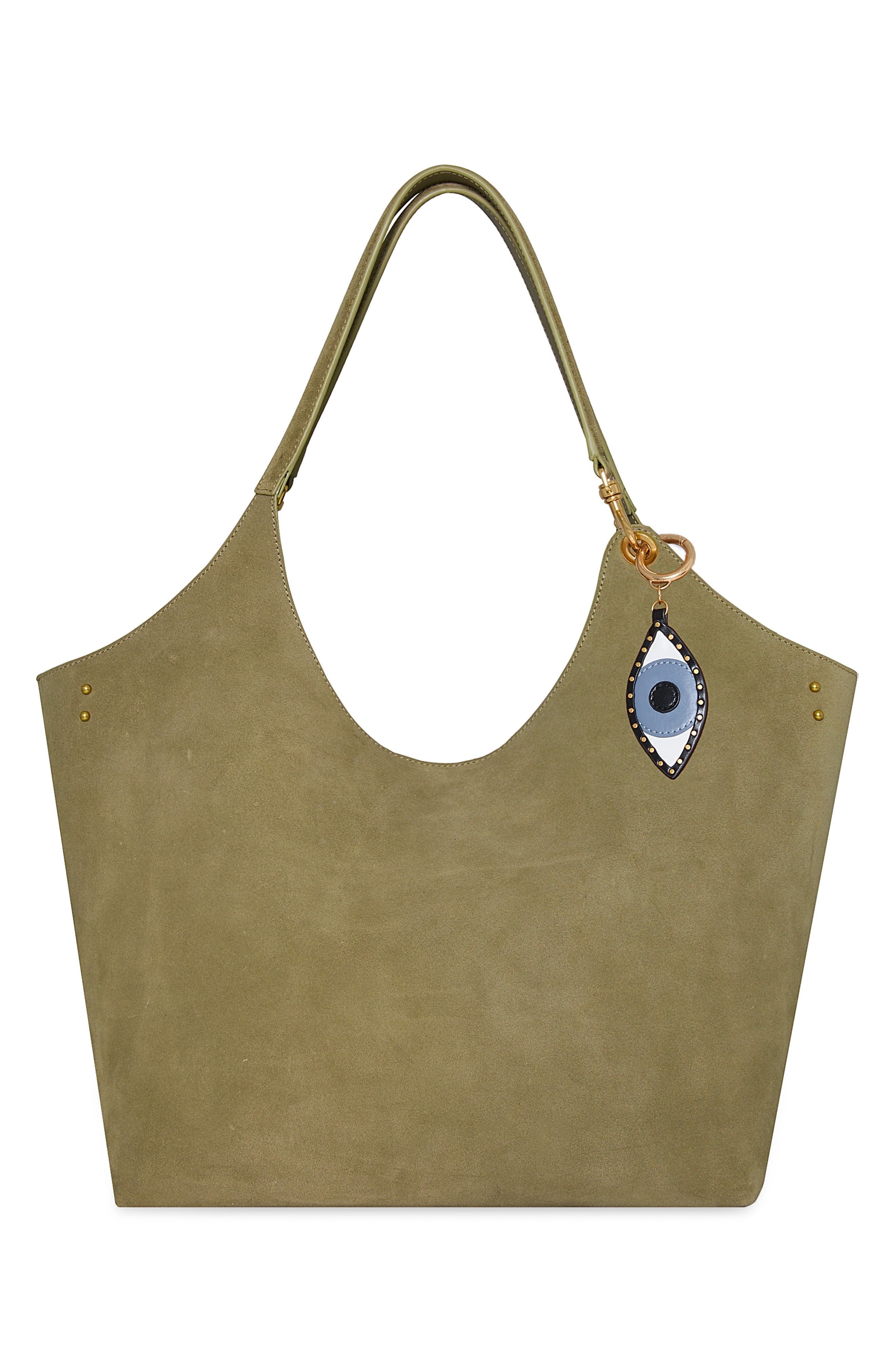 Rebecca Minkoff Evil Eye Bag Charm, Alternate, color, Blue Multi