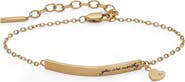 Alex and Ani You Are Worthy Inline Bracelet
