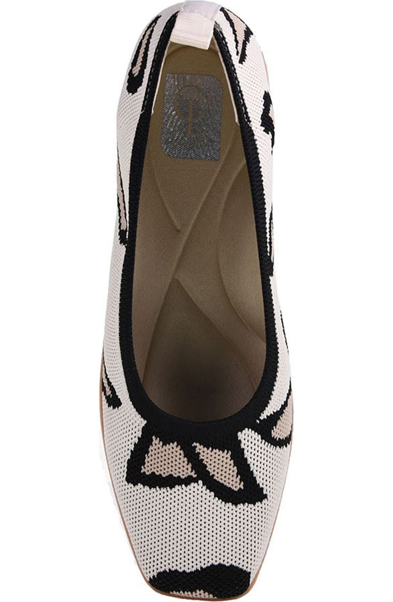 CL BY LAUNDRY Begin Again Leopard Print Knit Flat, Alternate, color,