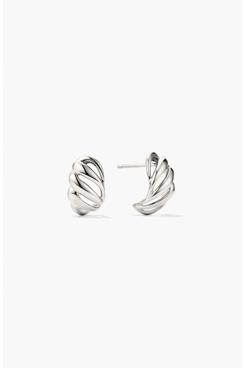 Bold Open Dôme Huggies, Main, color, Silver
