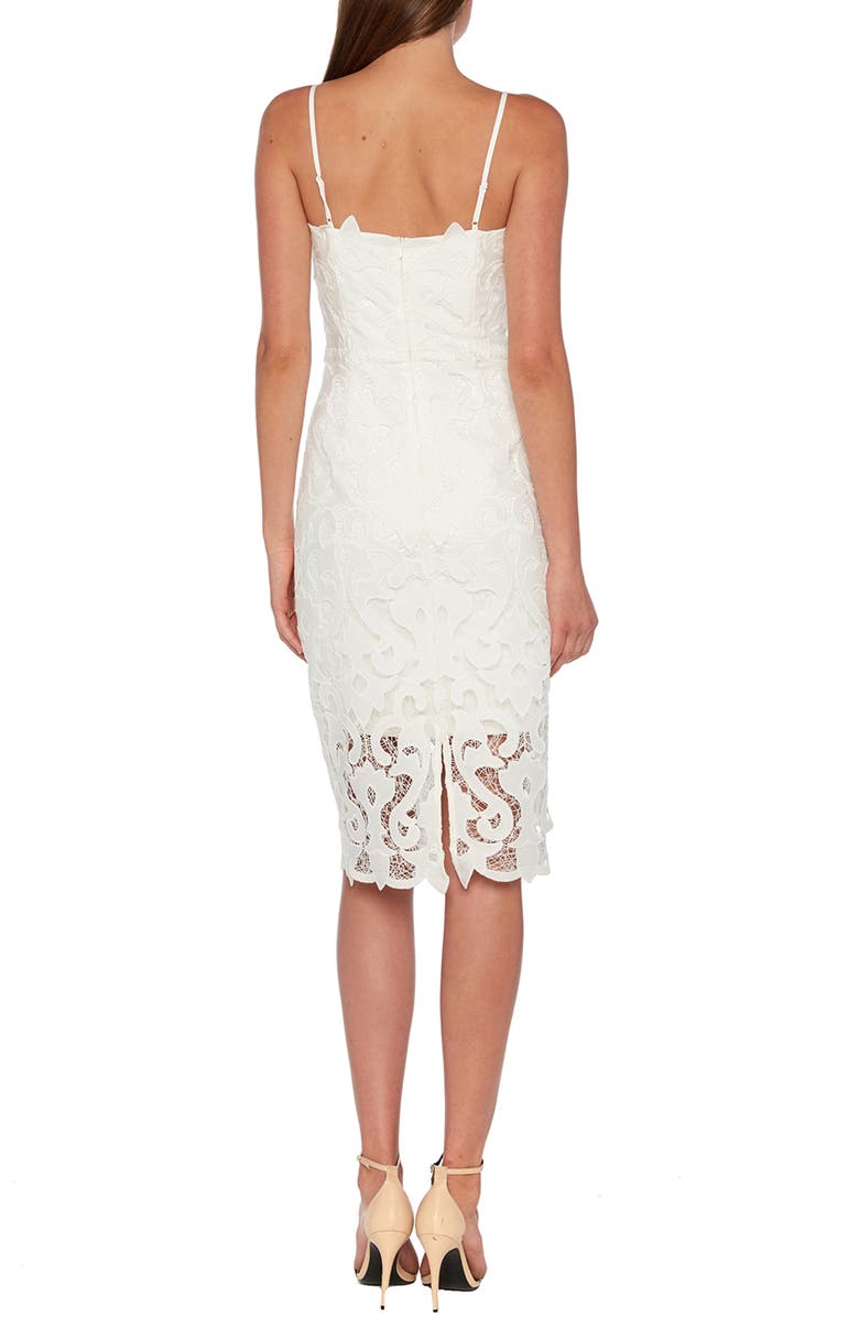 Bardot Lina Lace Sheath Dress, Alternate, color,
