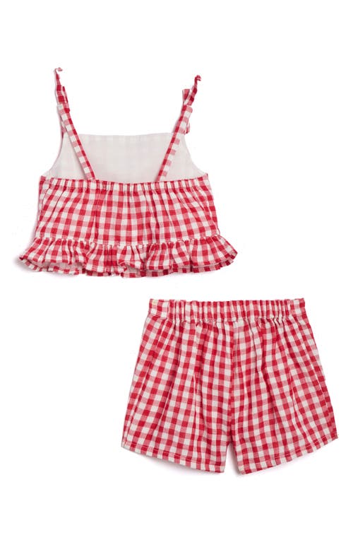 PIPPA & JULIE PIPPA & JULIE JANICE RUFFLE TANK & SHORTS SET 