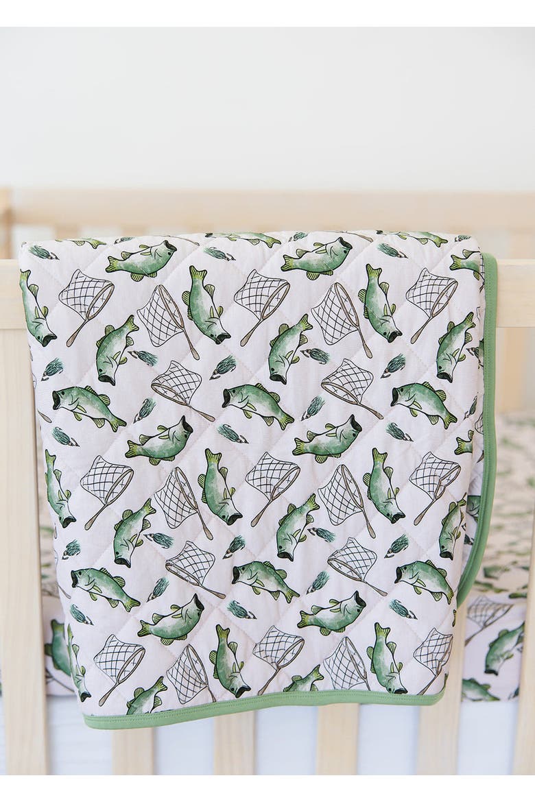 Double Sided Quilt, Alternate, color, Green
